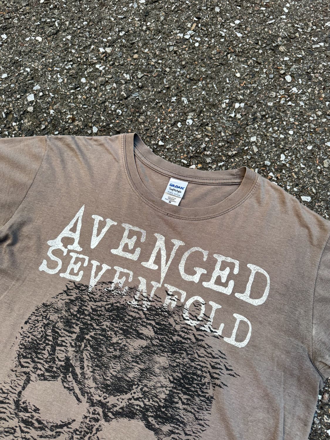Avenged Sevenfold – Distressed Skull T-s 상품이미지3
