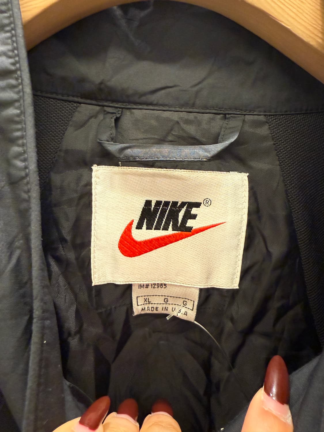 90s 나이키 스우시 하프집업 웜업 자켓 U1731 상품이미지5