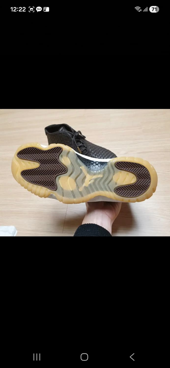 조던퓨처 레더 브라운 260사이즈 새상품 상품이미지4