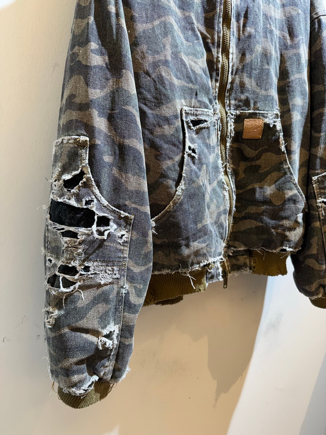 빈티지 카모 워크점퍼 상품이미지4