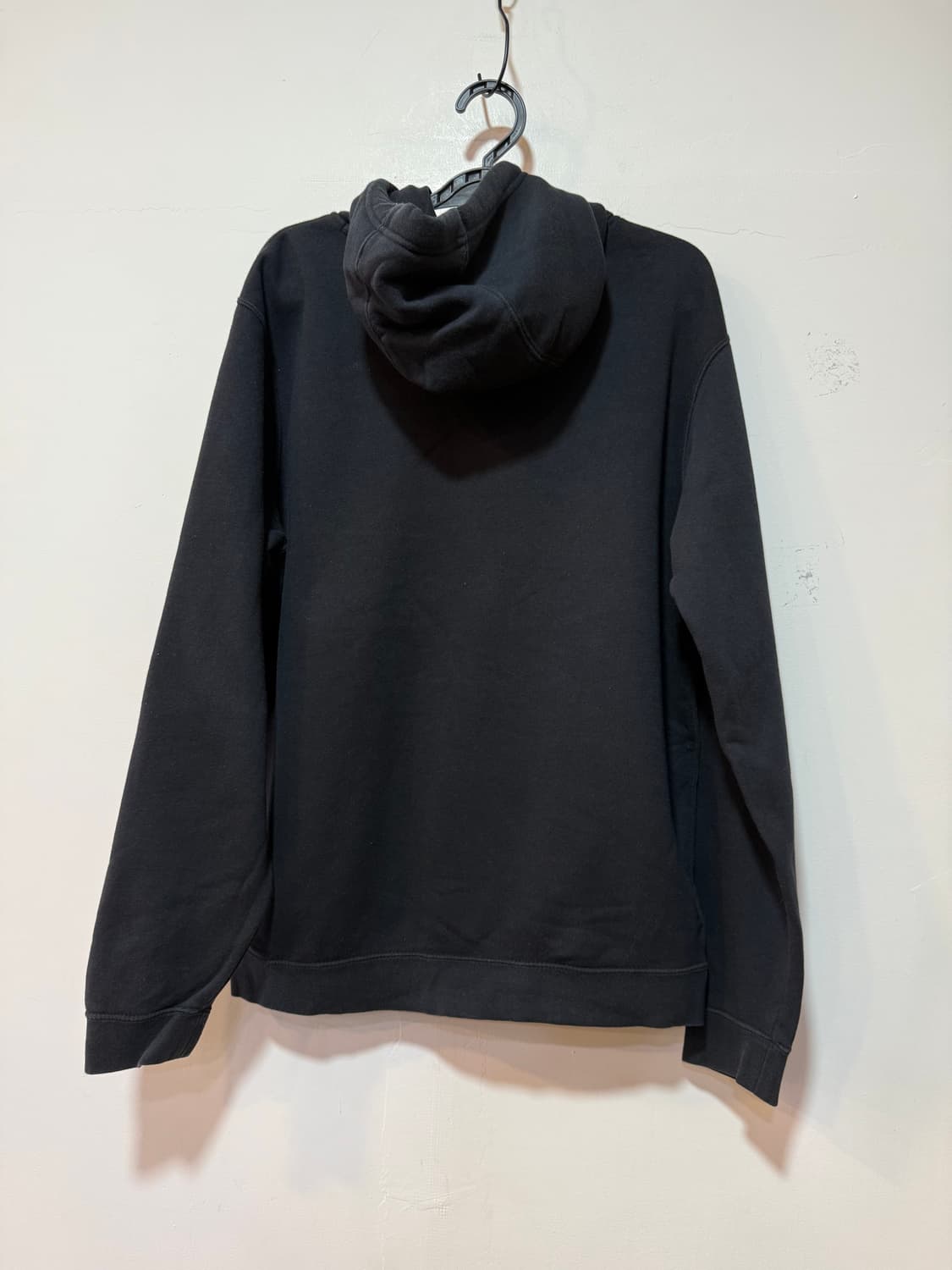 나이키 스우시 기모 후드티 블랙 M 상품이미지5