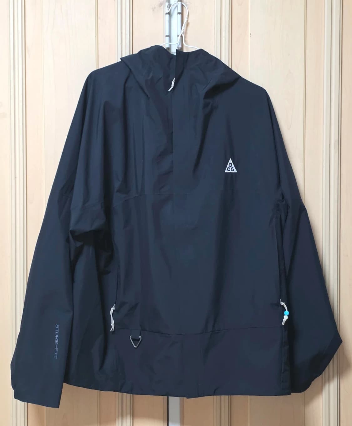 나이키 acg 스톰핏 adv 케스케이드 레인 풀 집 자켓 블랙  상품이미지1