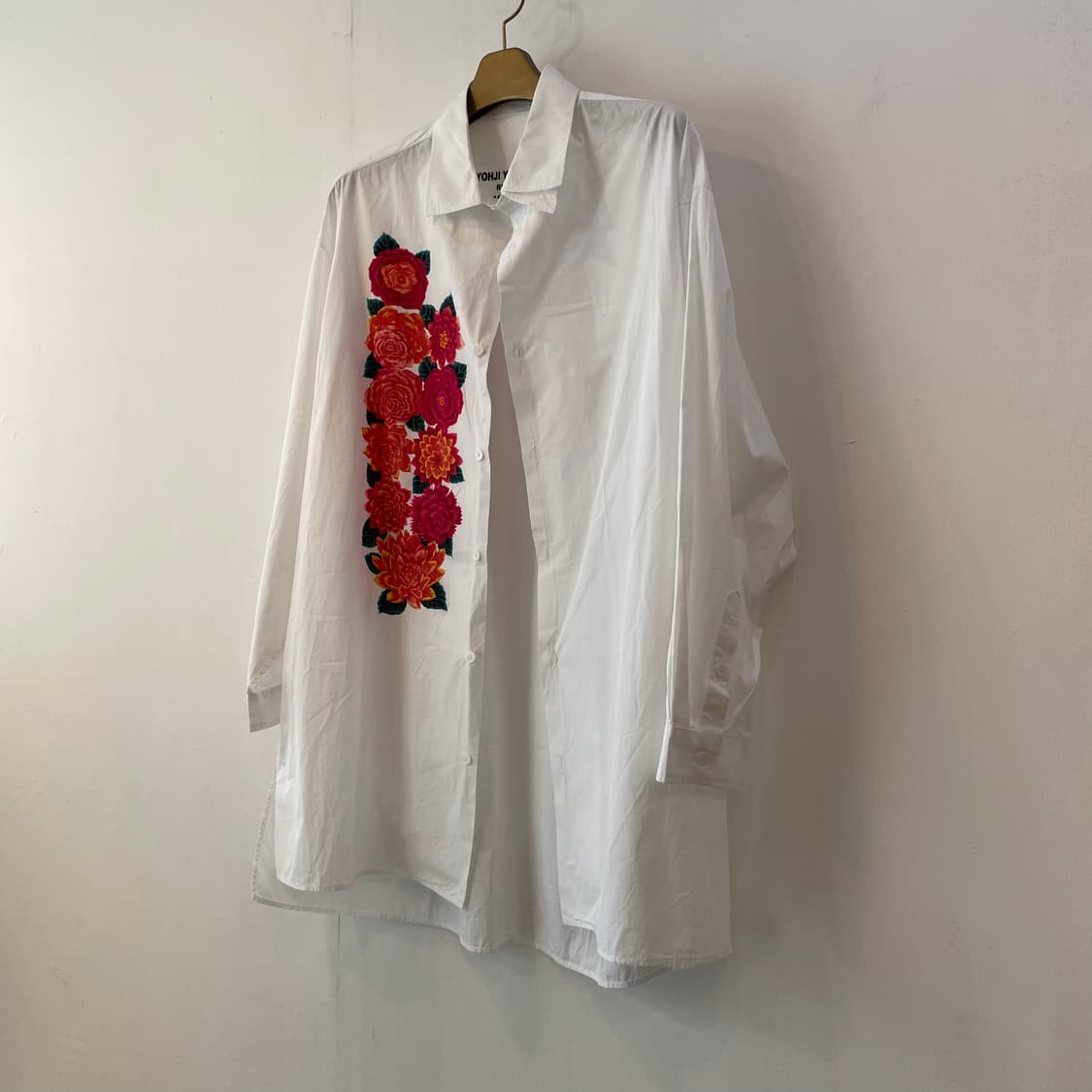  요지야마모토 레플레카 1987ss 플로랄 셔츠 상품이미지2