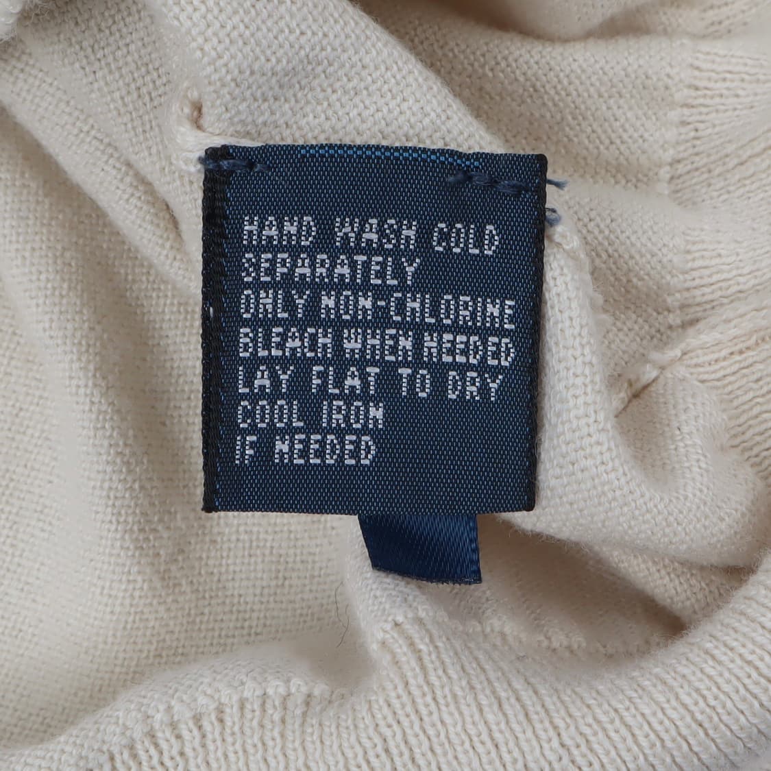 폴로 랄프로렌 아이보리 피마코튼 니트 상품이미지10