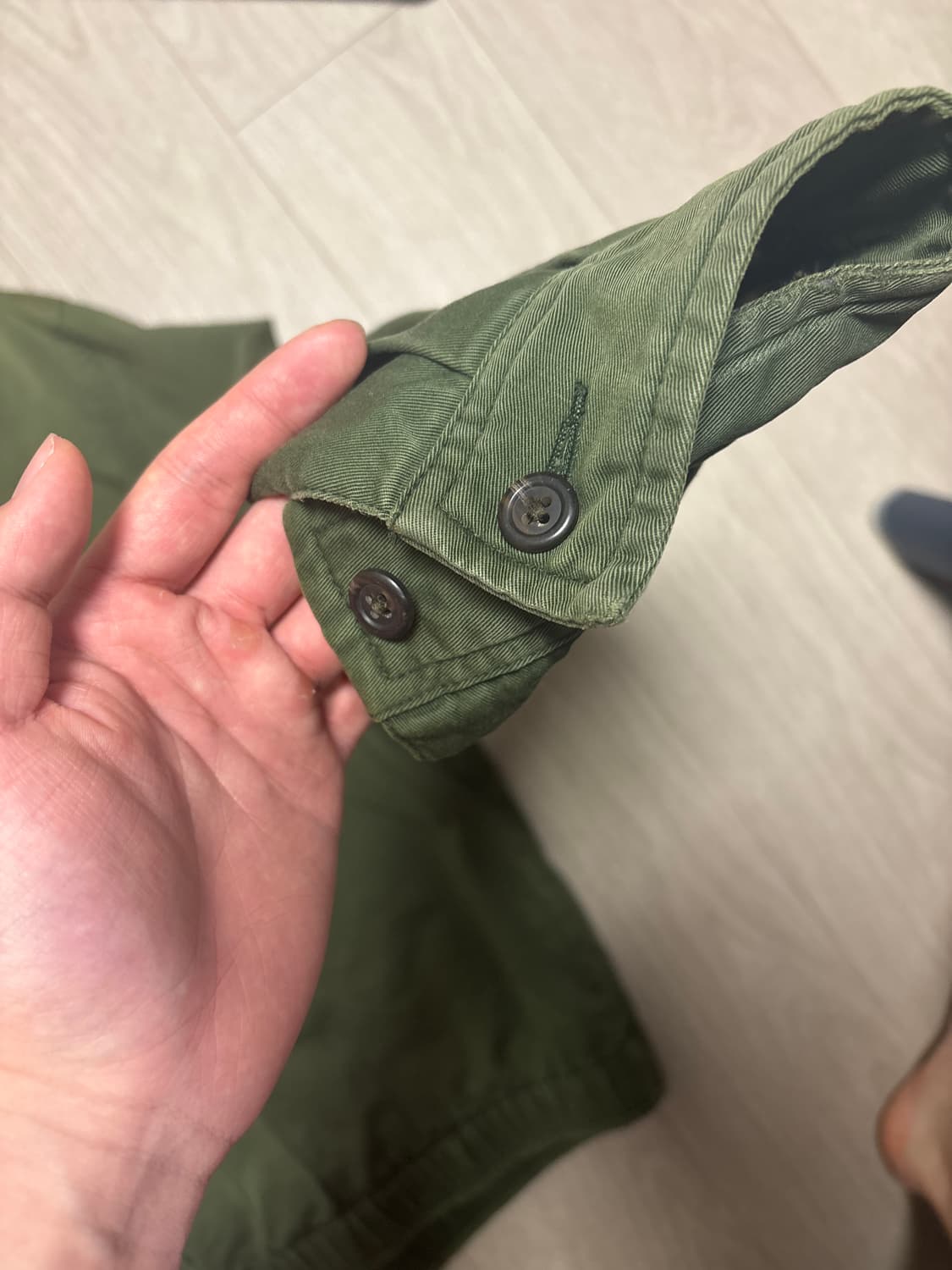 폴로 카키색 빈티지 자켓 상품이미지5