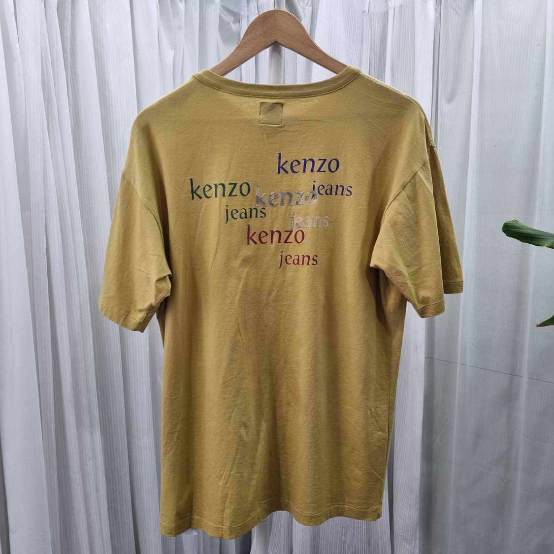 KENZO JEANS 백 로고 프린팅 티셔츠 1971 상품이미지2