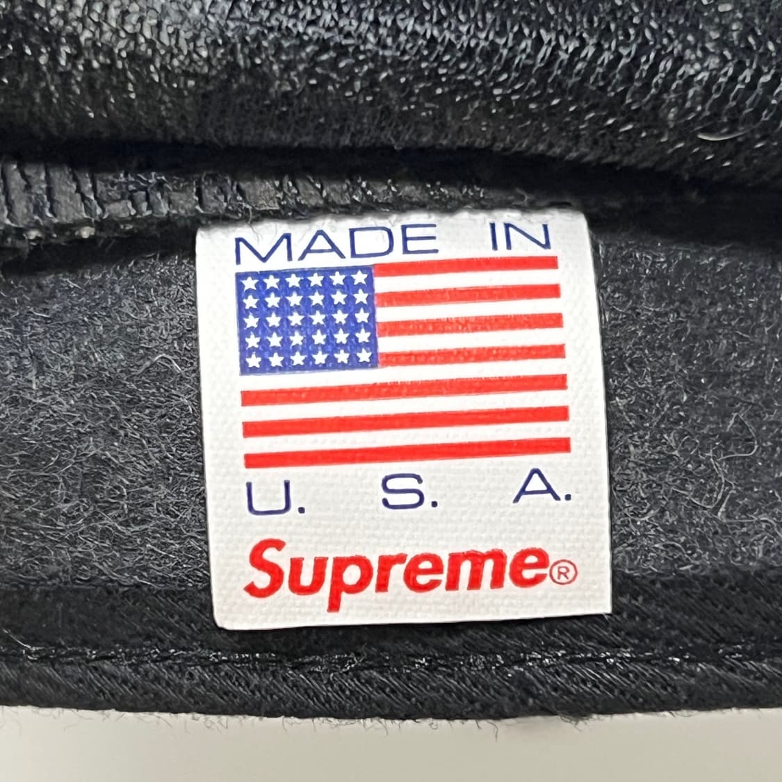 슈프림 2007 울 글랜 체크 캠프캡 블랙 상품이미지9