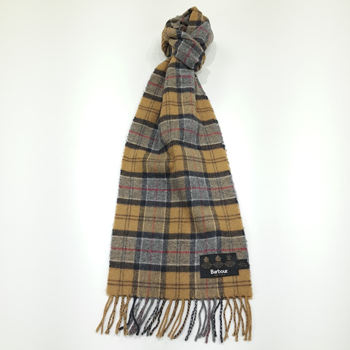 MX379 [Made in Scotland] 바버 램스울 시그니처 카멜 상품이미지1