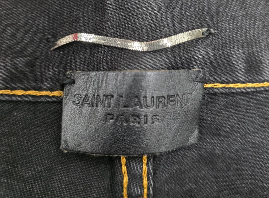 생로랑 찢청 블랙청바지.  싸이즈 32~33
 상품이미지5