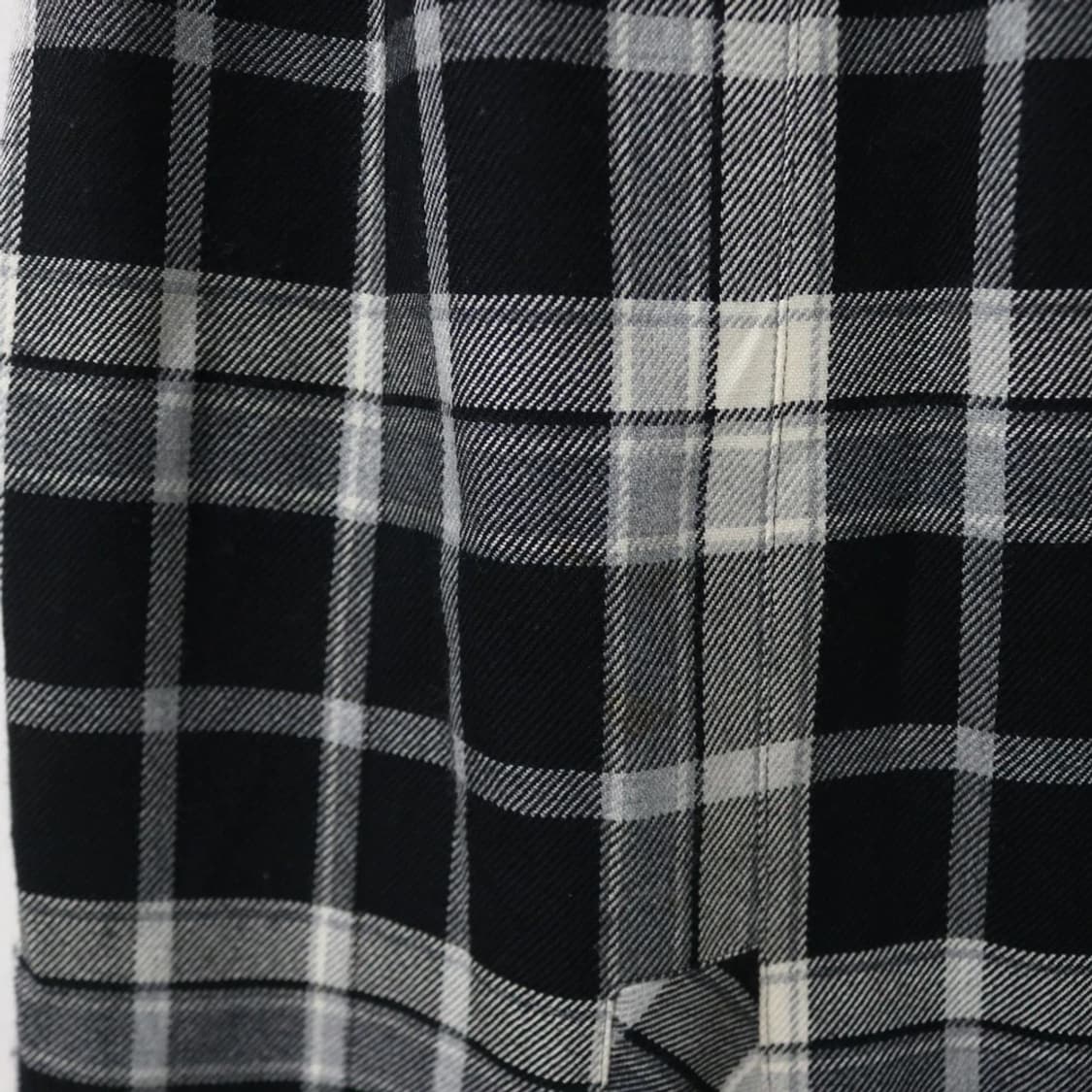 VAREN 체크 머메이드 울 혼방 롱 스커트 61374 상품이미지9