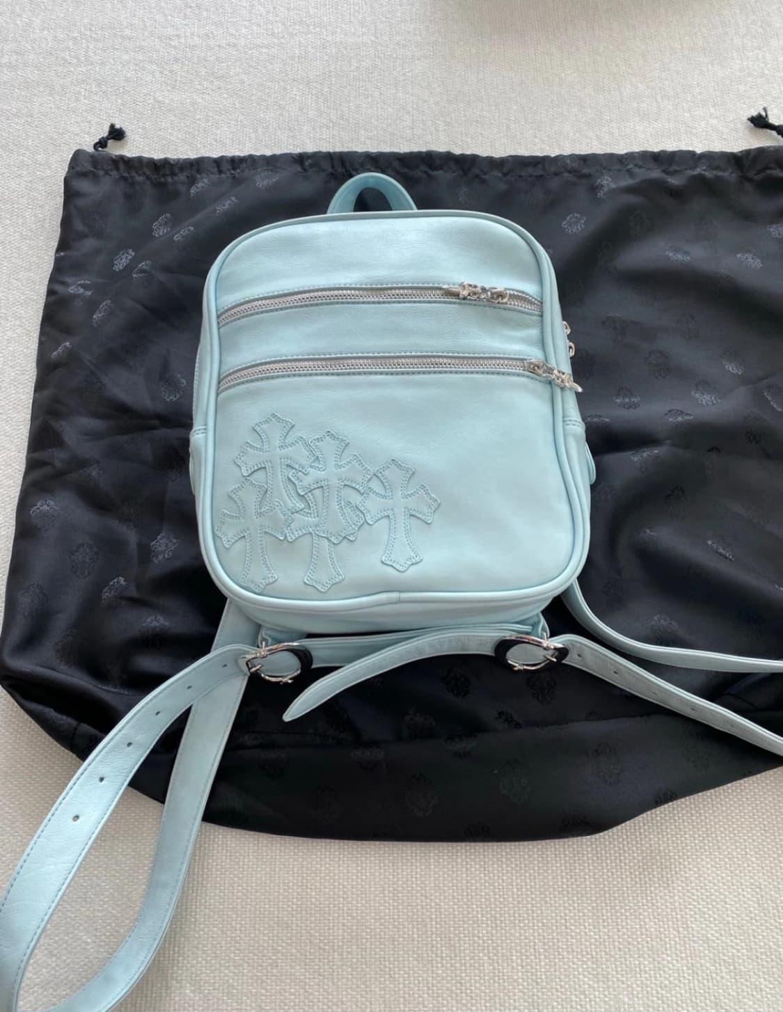 정품 크롬하츠 크로스패치 백팩  상품이미지1