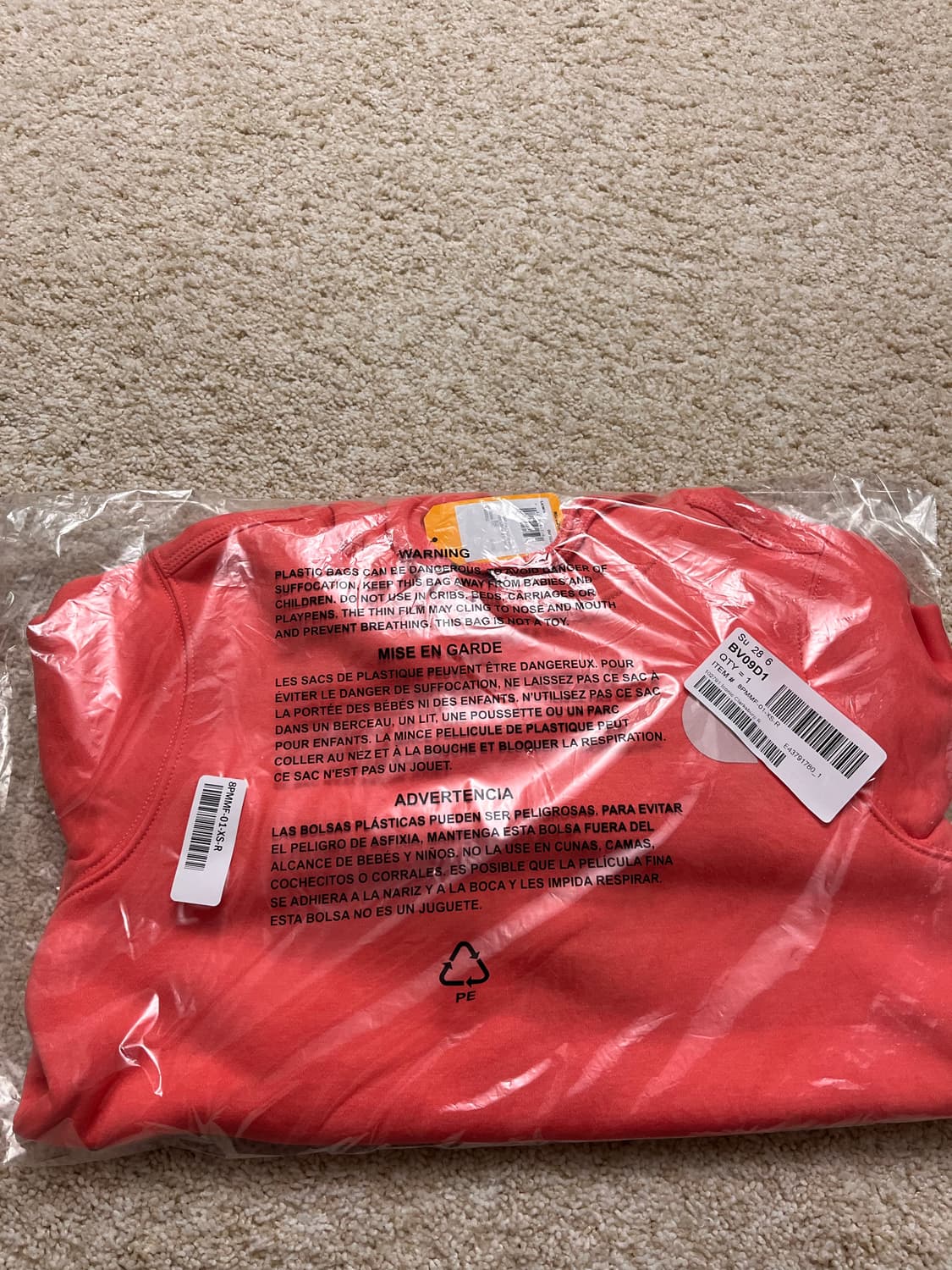 [새상품/XS] 칼하트 US 오리지널 클락스버그 미드웨이트 로고 후드 상품이미지3