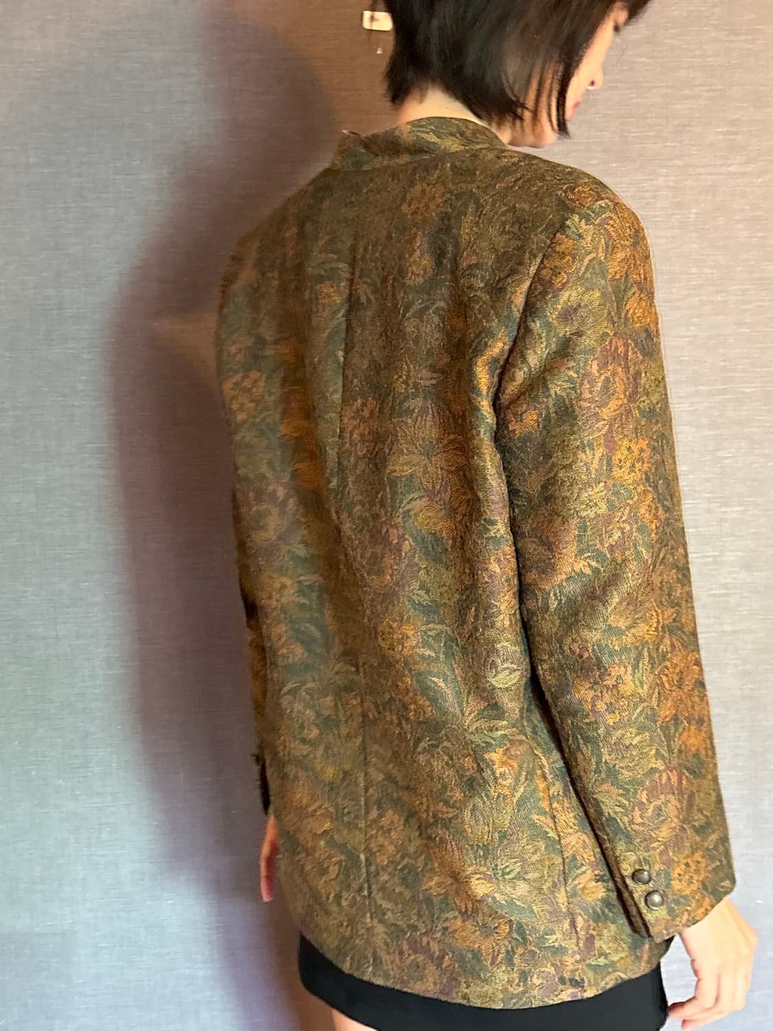 VINVERT 빈티지 꽃무늬 여성 자켓 Japan 상품이미지3