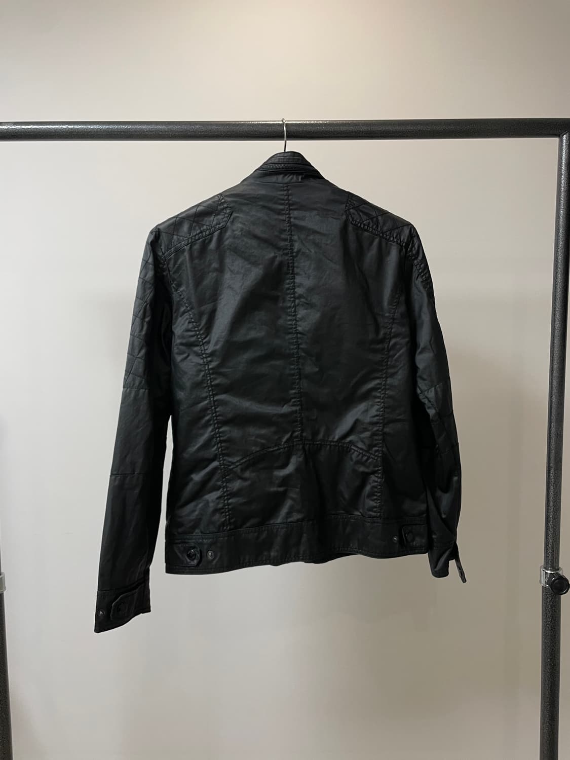 (XL) Guess 게스 블랙 락시크 블루종 자켓 상품이미지3