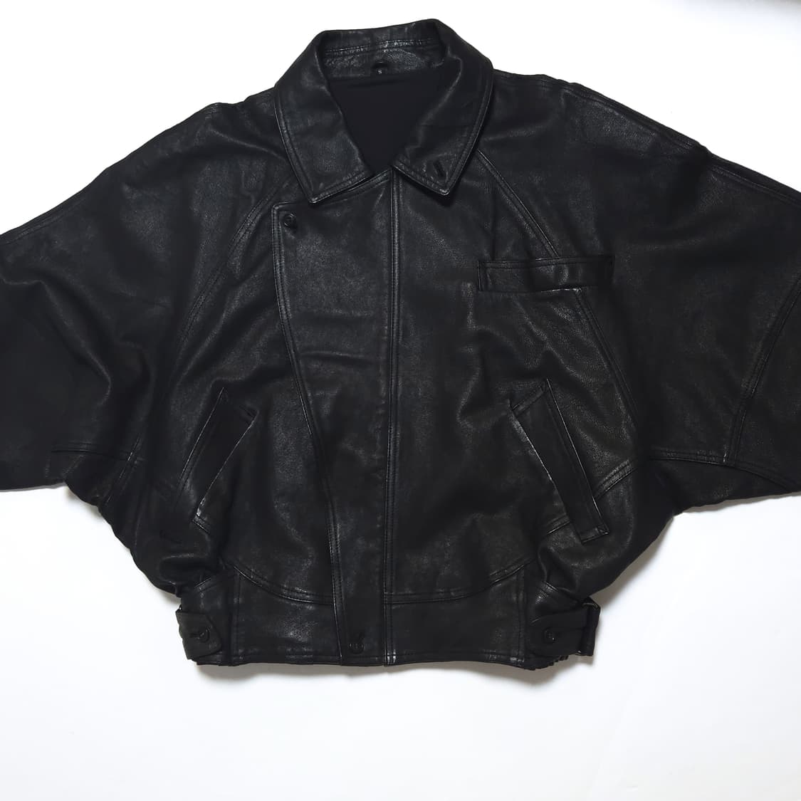 90s 가카 gacca 재팬 피그 스킨 레더 자켓 상품이미지2