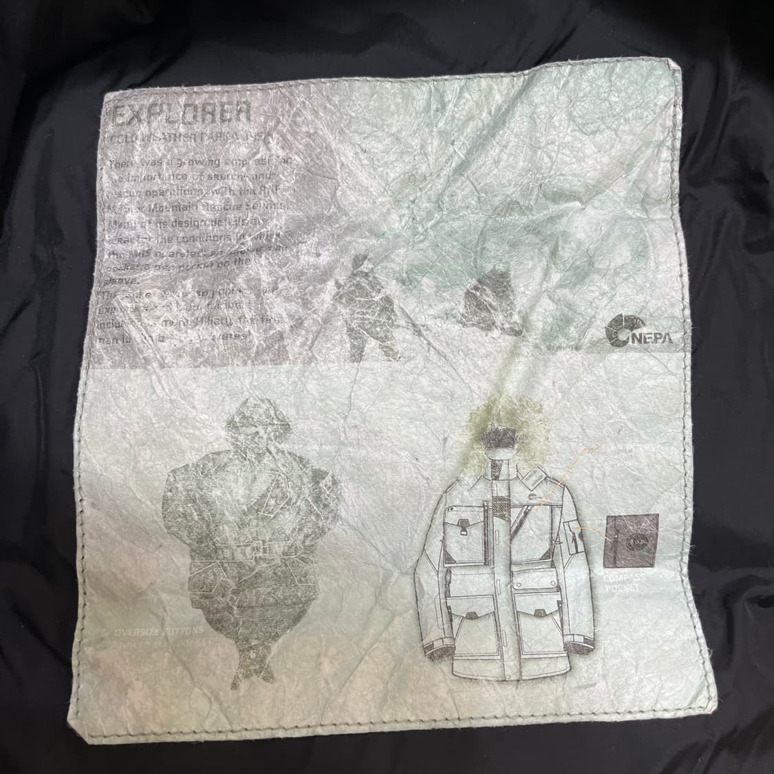 네파 구스다운 후드 패딩 점퍼 XL/105 상품이미지9