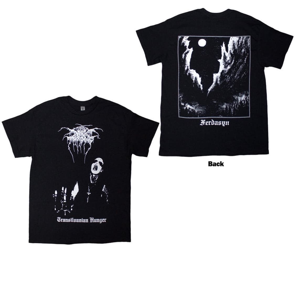 공식 DARKTHRONE 다크쓰론 반팔티 상품이미지1