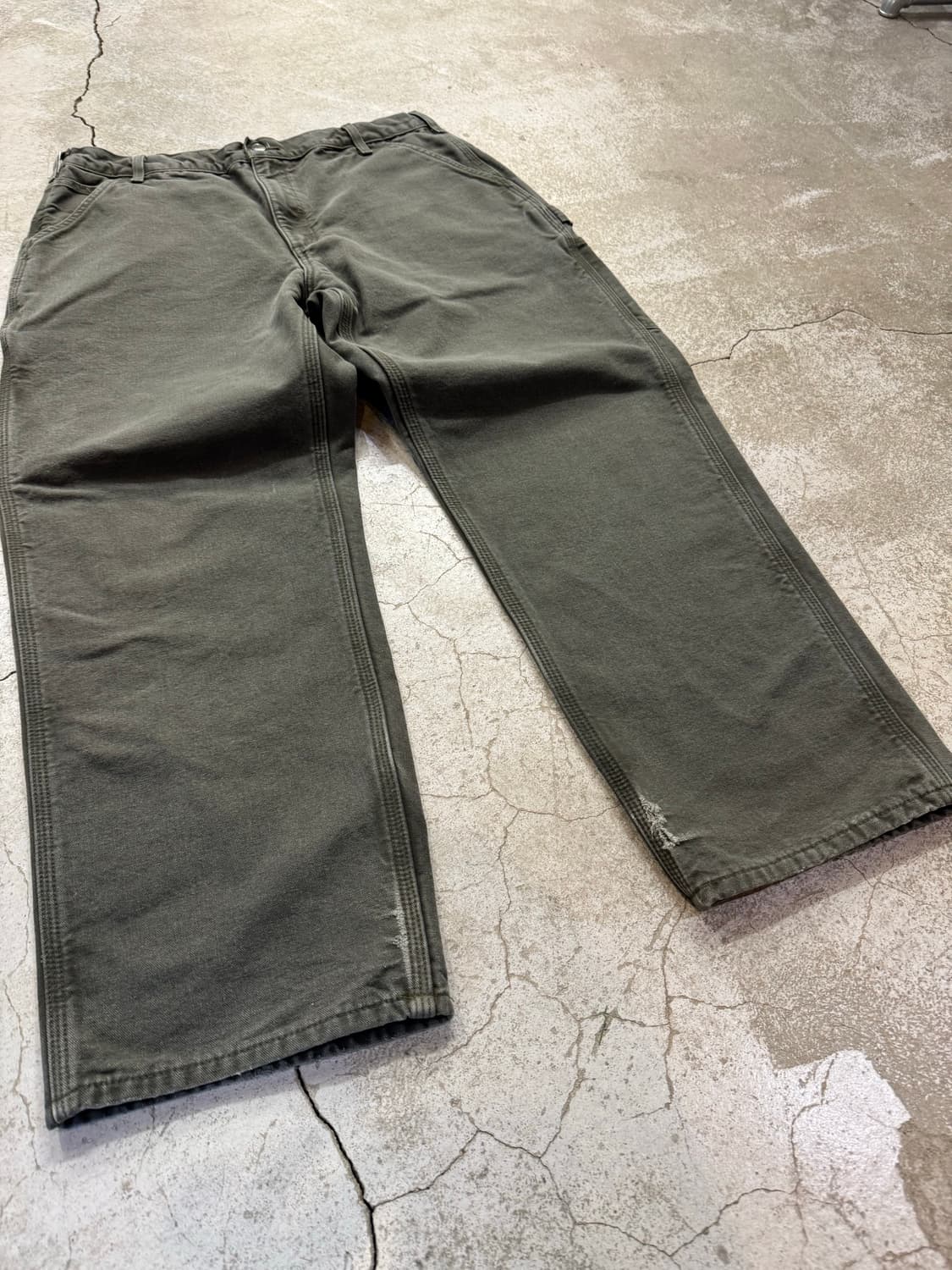 칼하트 B111 MOS 플란넬 라이닝 싱글니 상품이미지2