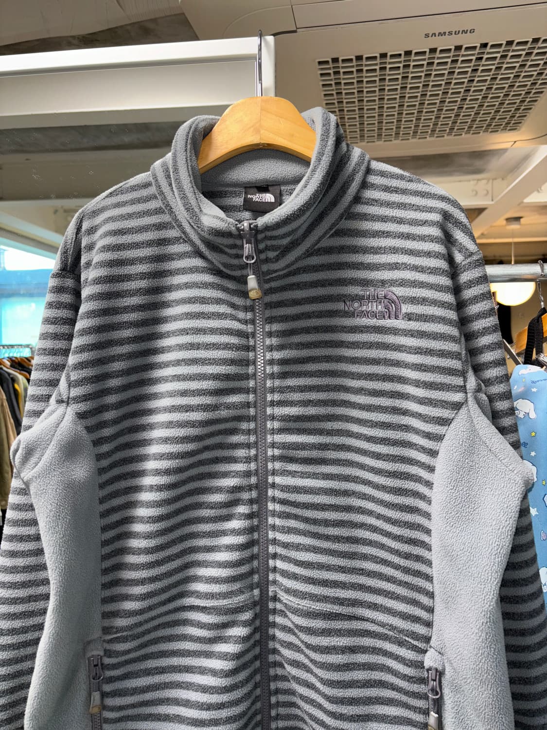 노스페이스 스트라이프 플리스 자켓 상품이미지4