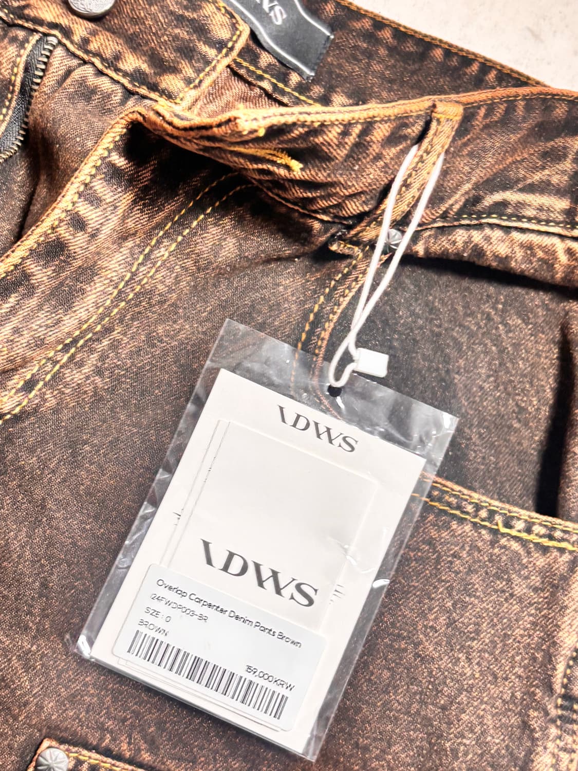 아이돈워너셀 idws 카펜터 데님 팬츠  상품이미지3