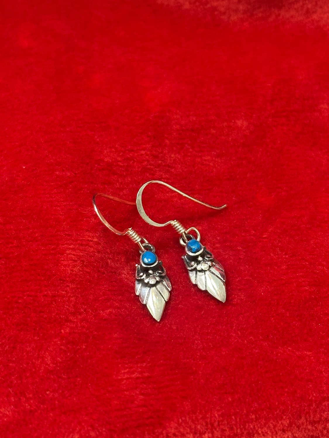 Vintage turquoise 925silver earring 상품이미지2