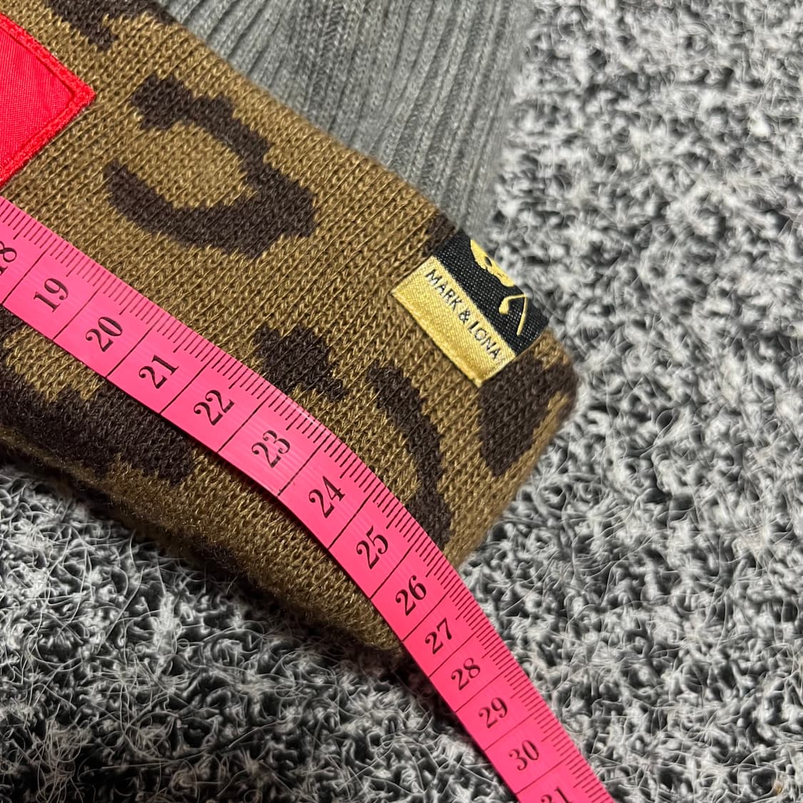MARK&LONA 마크앤로나 레오파드 비니 상품이미지4