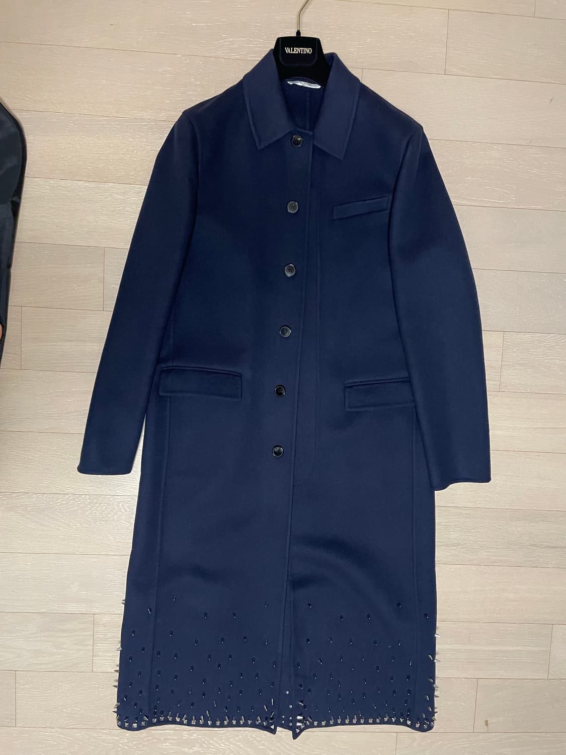 발렌티노 캐시미어 스터드 코트(100사이즈) 상품이미지1