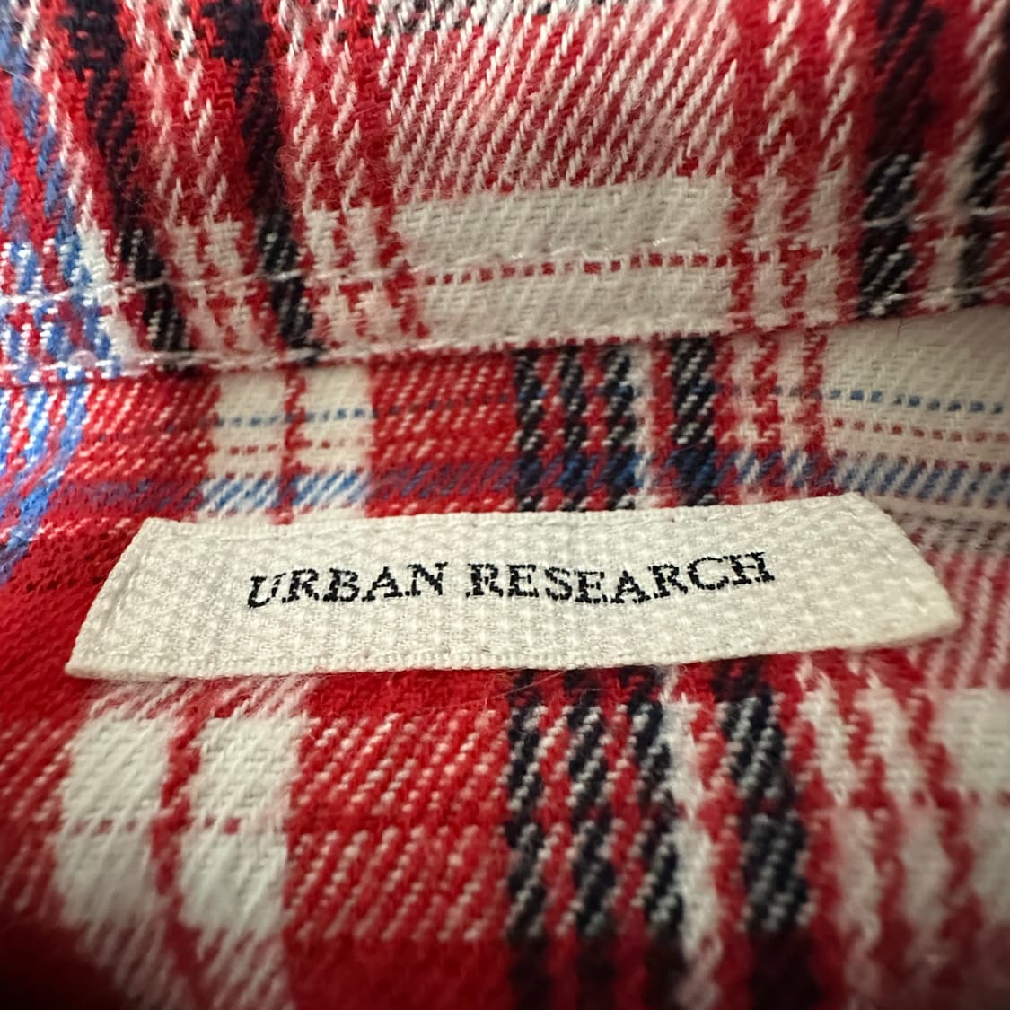 URBAN RESEARCH heavy check shirt 상품이미지3