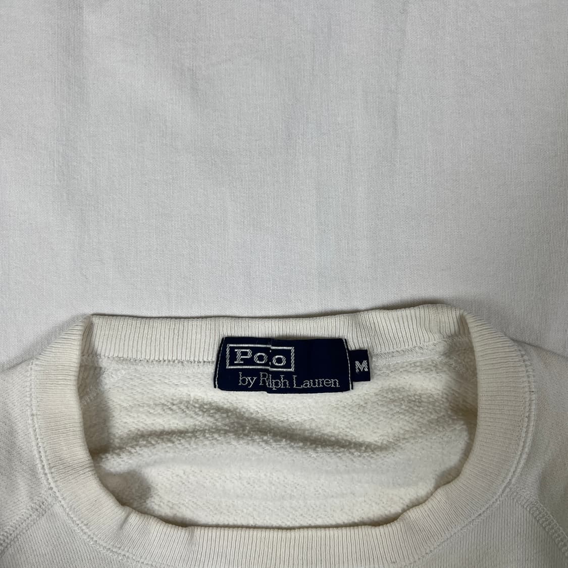 80‘s 88년도 폴로랄프로렌 크로스플래그 빅로고 맨투맨 상품이미지8
