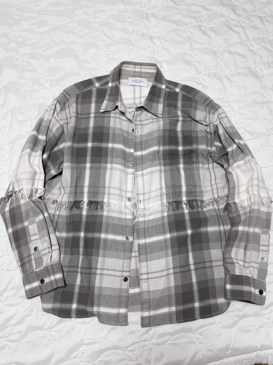 언유즈드 프린지셔츠  상품이미지4