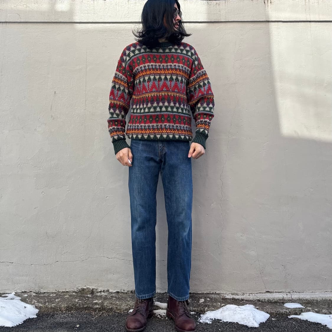 올드 영국 글렌오버 울 스웨터 상품이미지10