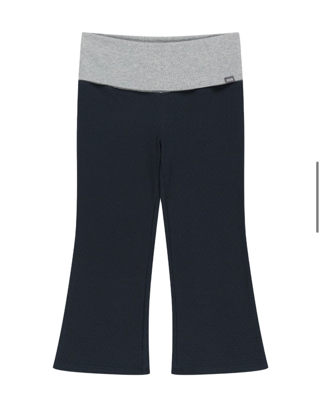 코이세이오 038 (네이비) 와플 폴딩 레깅스 상품이미지2