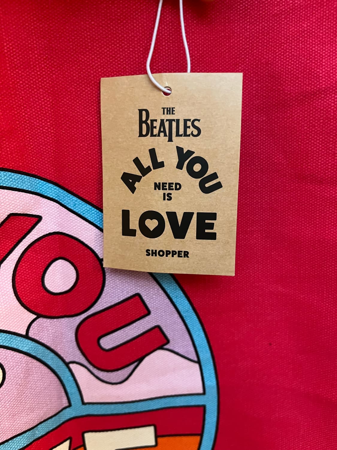 비틀즈 락밴드 에코백 상품이미지3