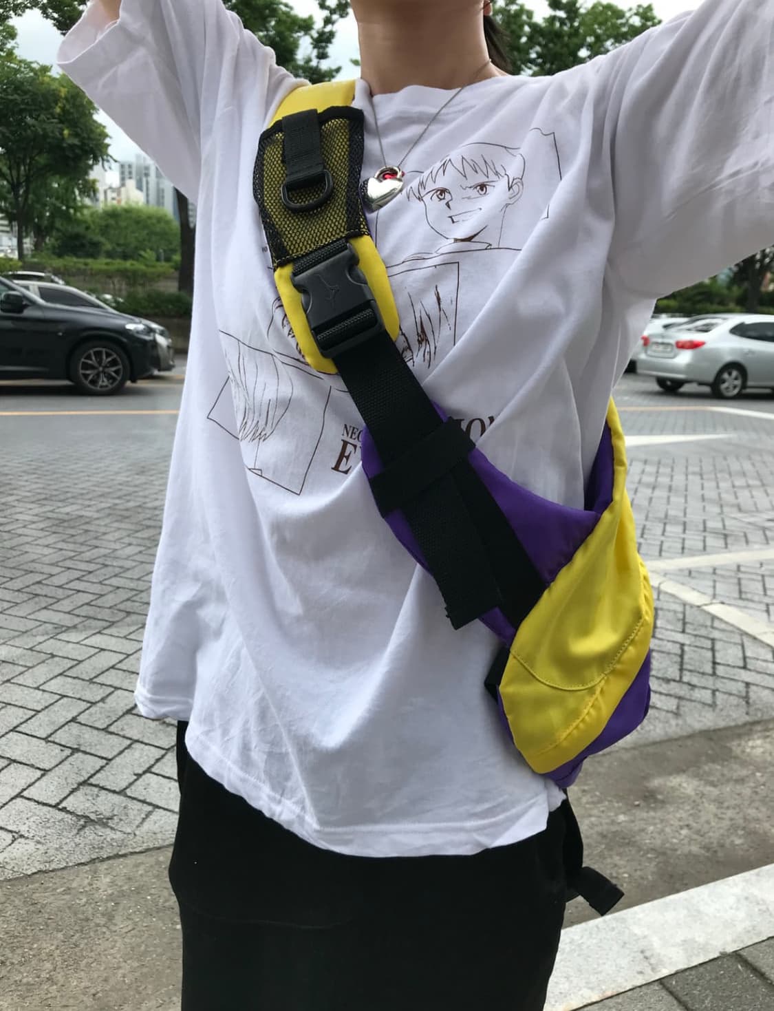 미즈노 배색 가방 터틀백 상품이미지6