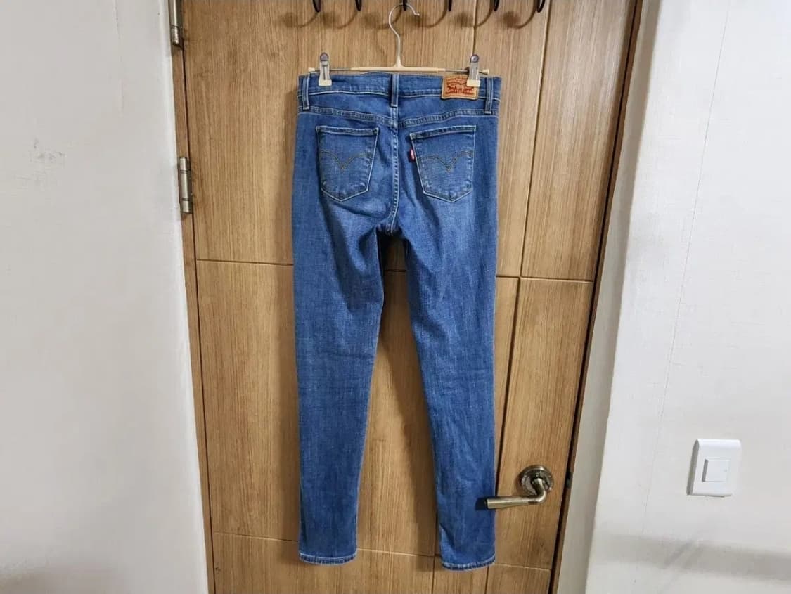 (28)여성 리바이스 711 스키니진 데님 팬츠 상품이미지3