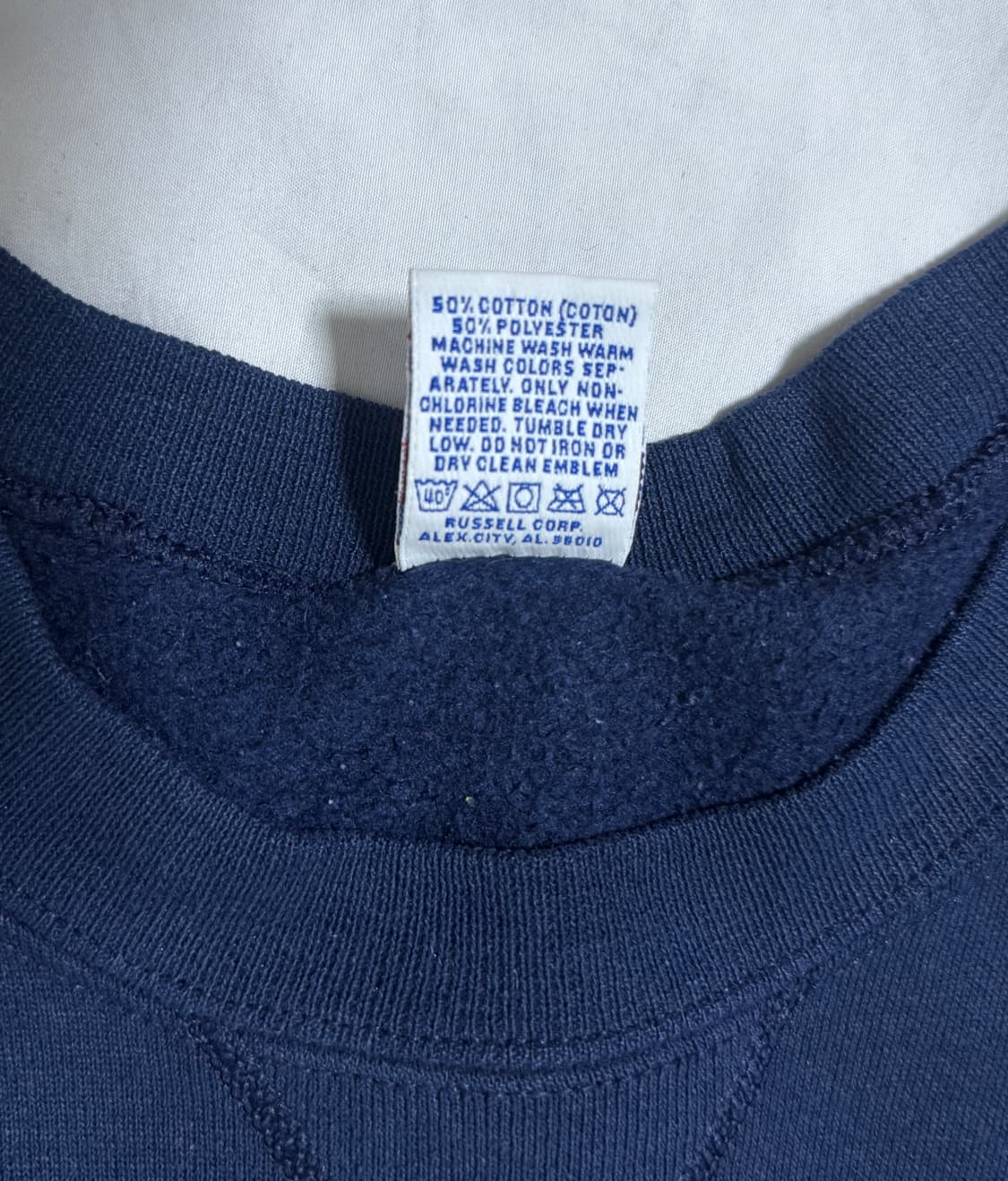 90s usa 러셀 flat rock cafe 50 50 스웻셔츠 상품이미지10