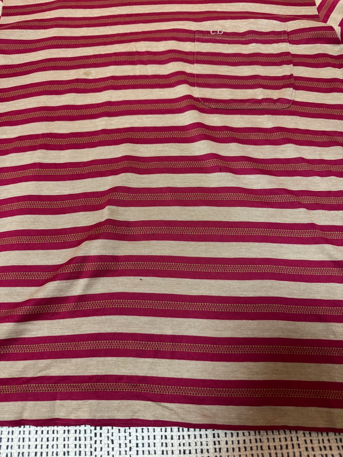 90s 디올 아카이브 스트라이프 티셔츠 상품이미지2