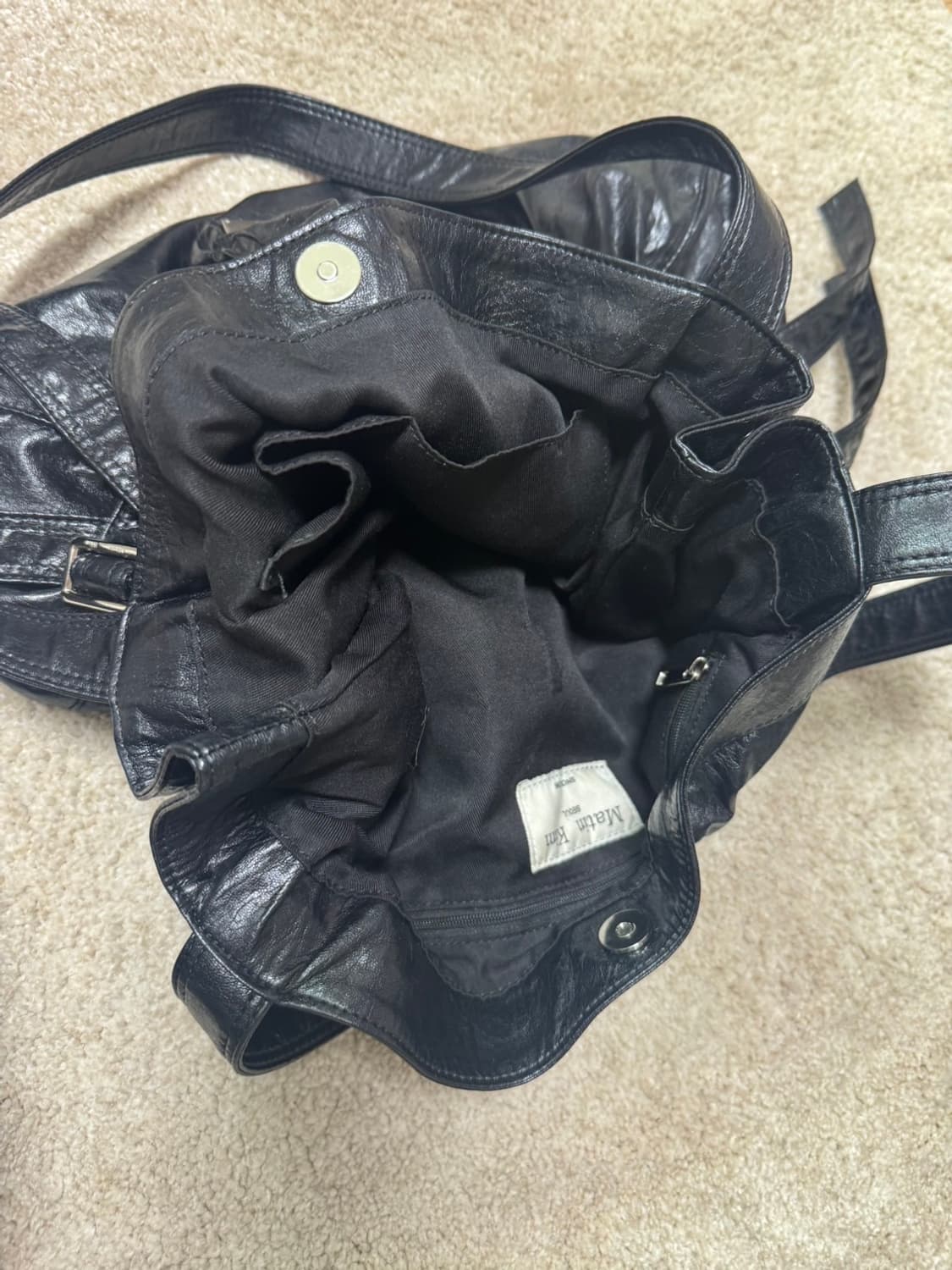 마땡킴 블랙 숄더백 상품이미지4