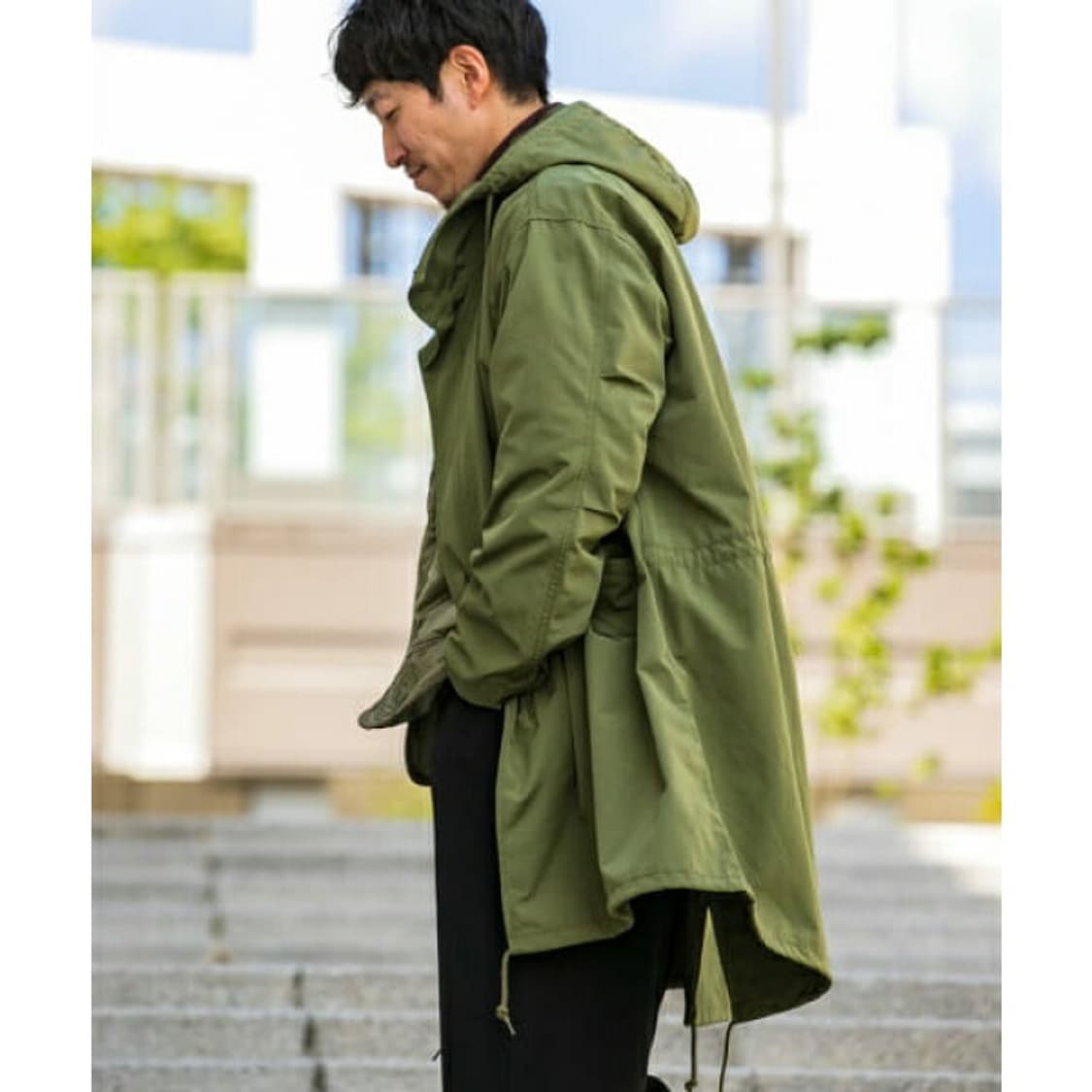 어반리서치 모즈파카 야상 M 판매 상품이미지6