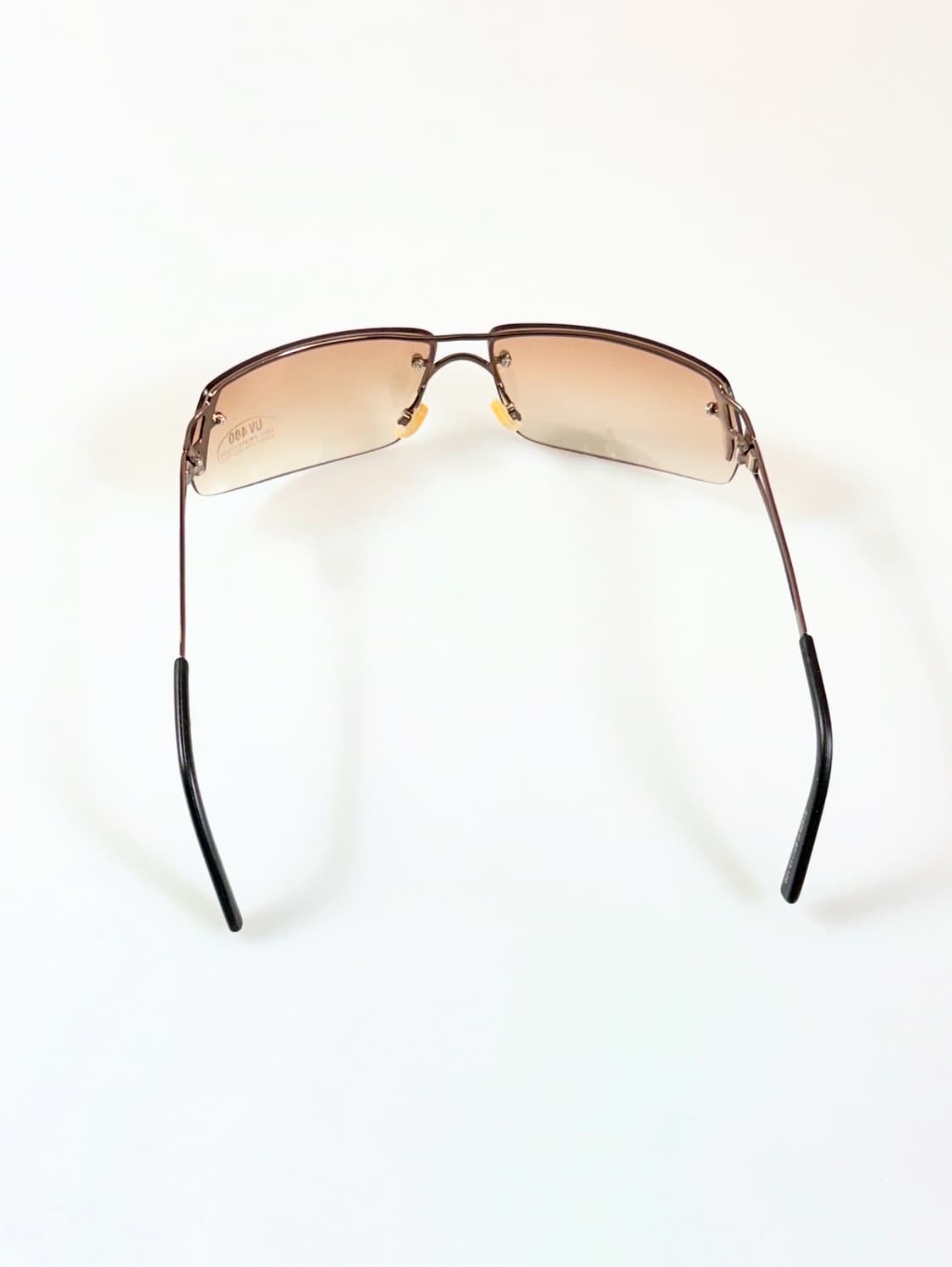 90s INKOGNITO 무테 스퀘어 틴트 빈티지 선글라스 상품이미지5