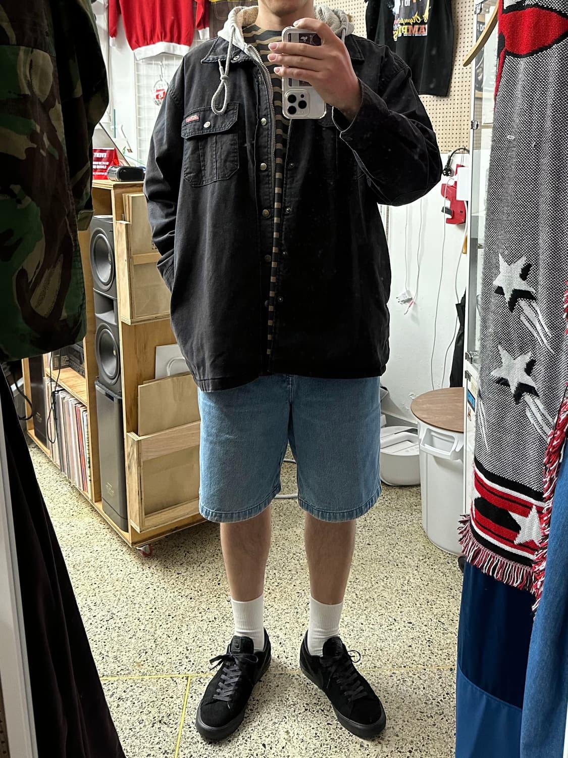 90‘s 디키즈 패디드 셔츠 자켓 상품이미지8