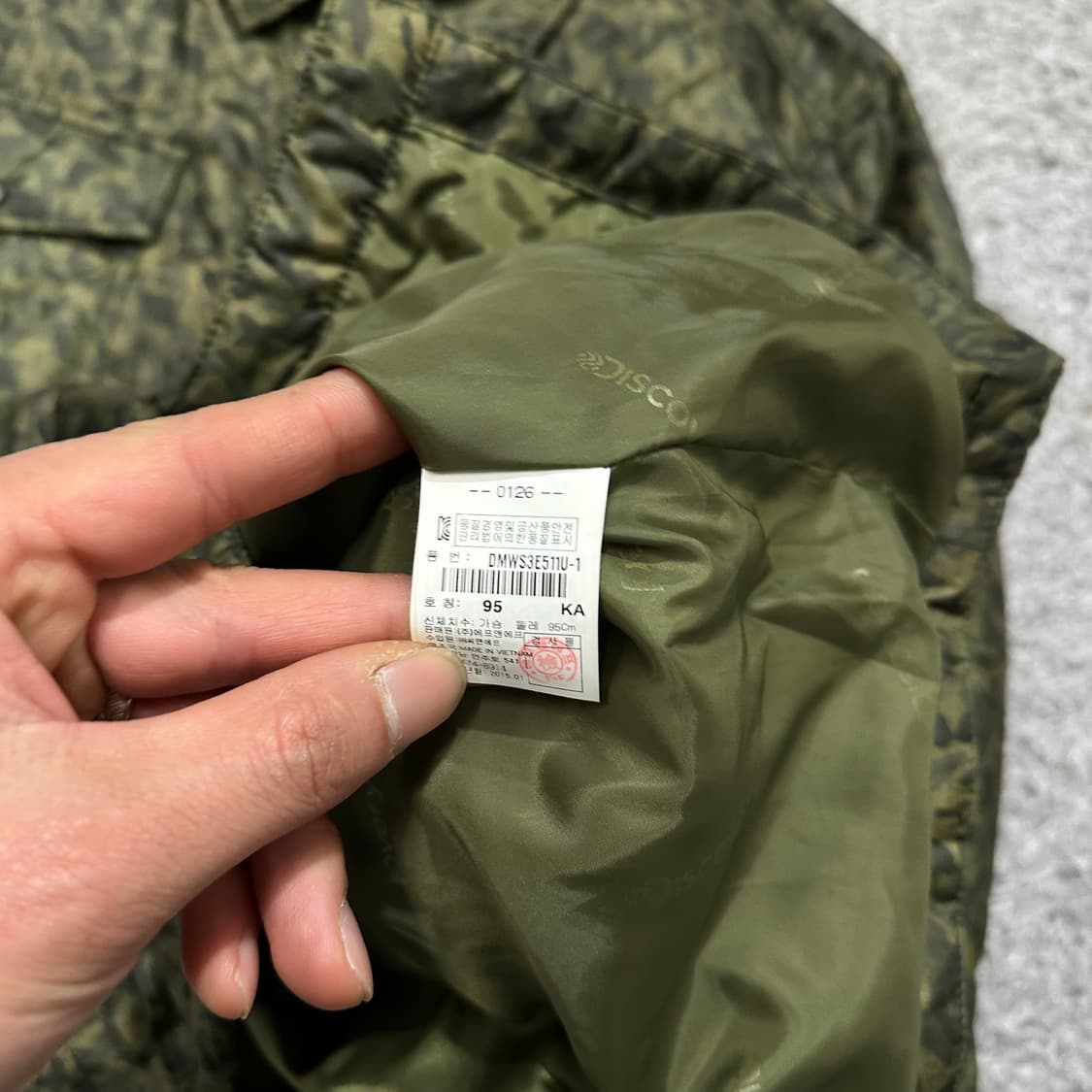 [95-100] 디스커버리 셔츠자켓 상품이미지4