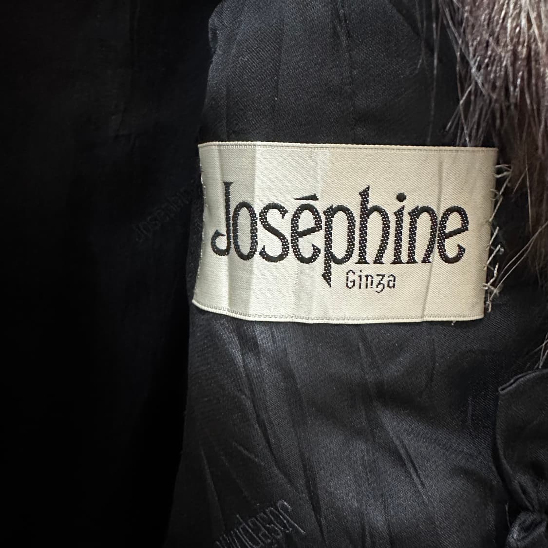 조세핀 브라운 실버 사가폭스 퍼자켓M 상품이미지4