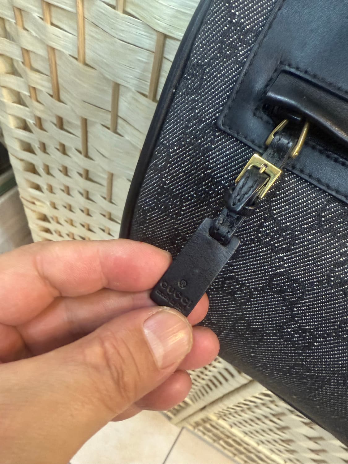 정품 구찌 캔버스 숄더백 팝니다 상품이미지2