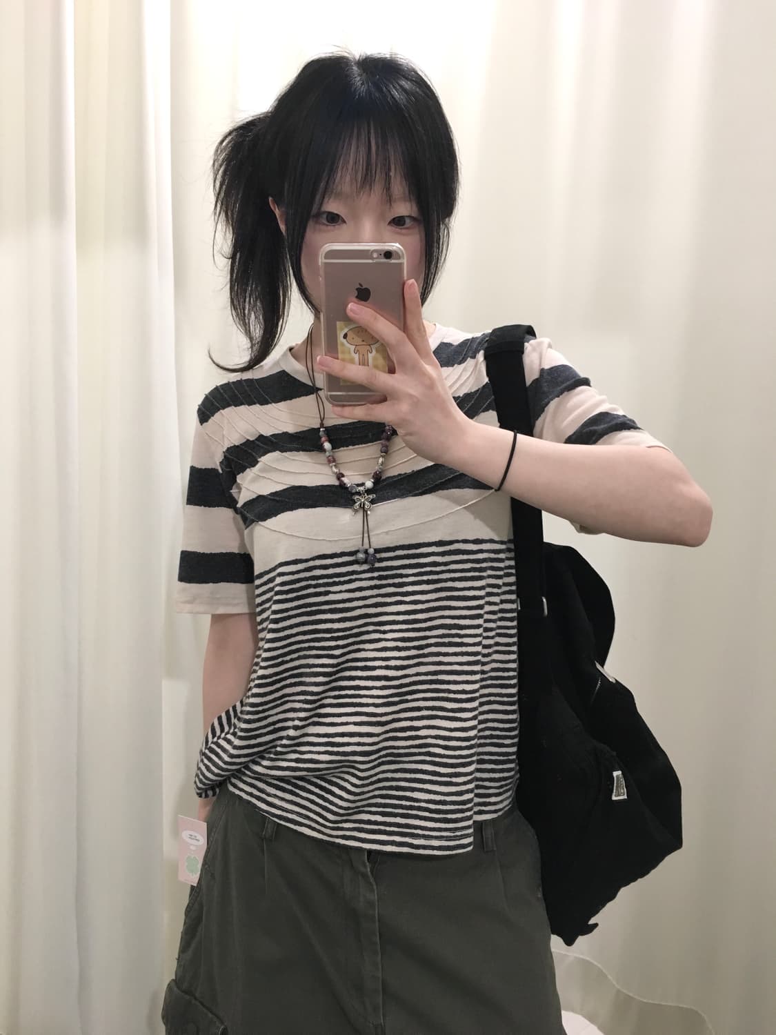 a-mix mode stripe t-shirt 상품이미지1