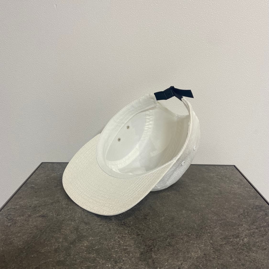 (OS) 슈프림 박스로고 캠프캡 모자 자카드 화이트 상품이미지7