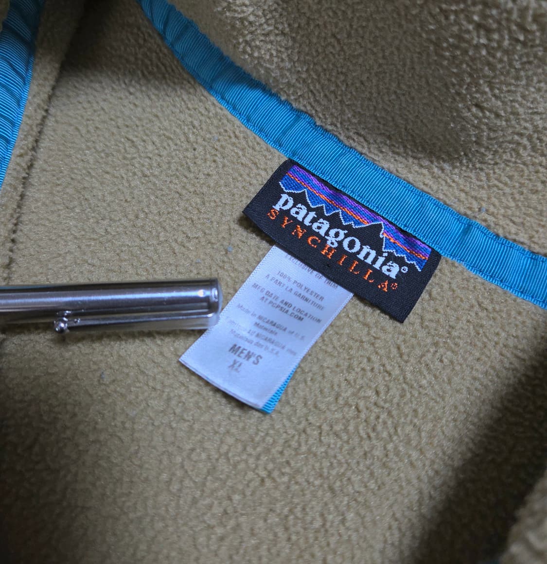 (XL)파타고니아 샌드 베이지 신칠라 플리스 후리스 상품이미지3