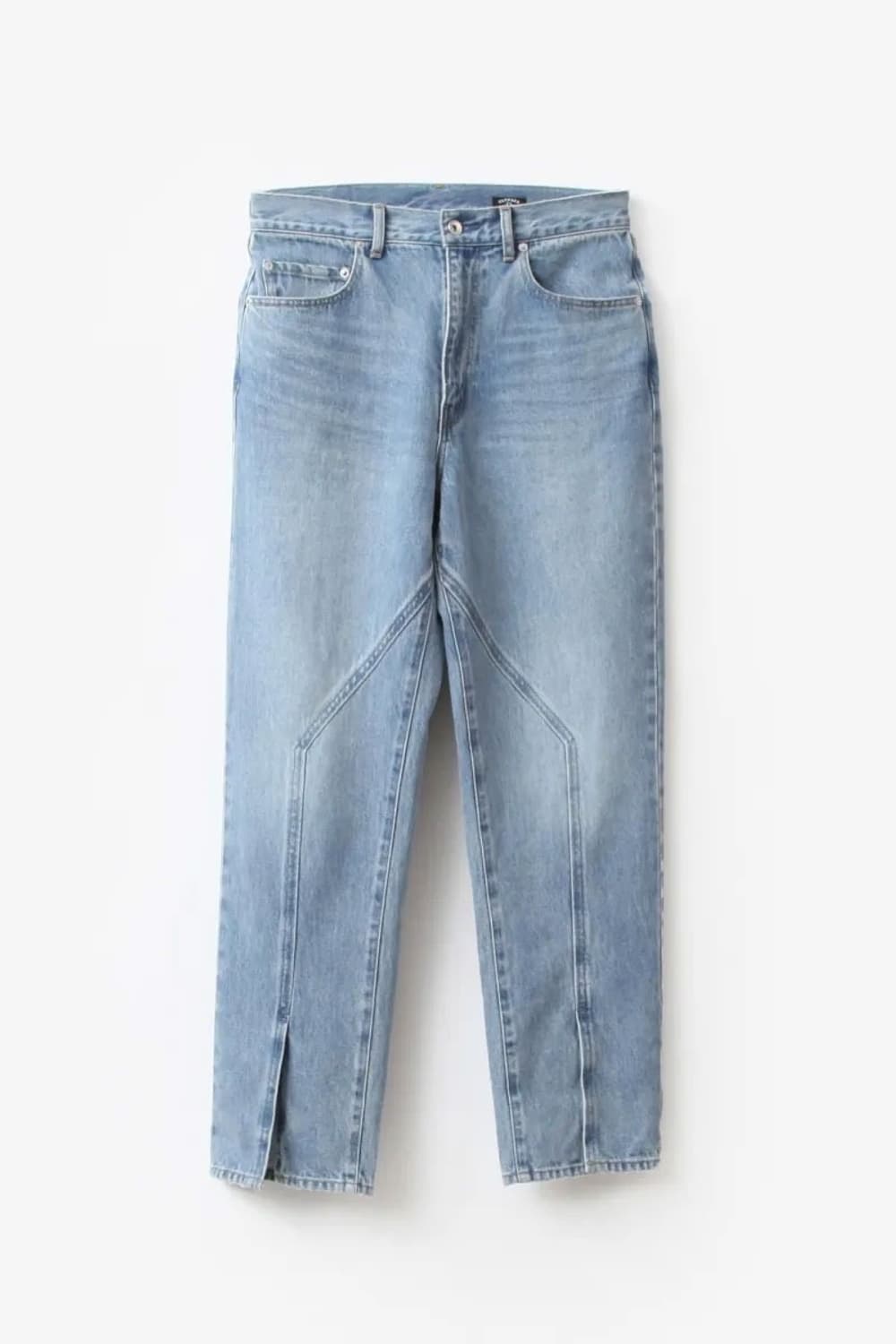 (새상품) 올드파크 슬릿 진 블루 상품이미지1