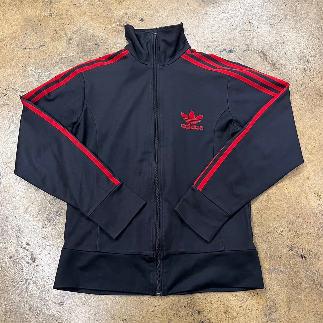 [정품/100] 아디다스 블랙 레드 삼선 져지 트랙탑 b8 상품이미지2