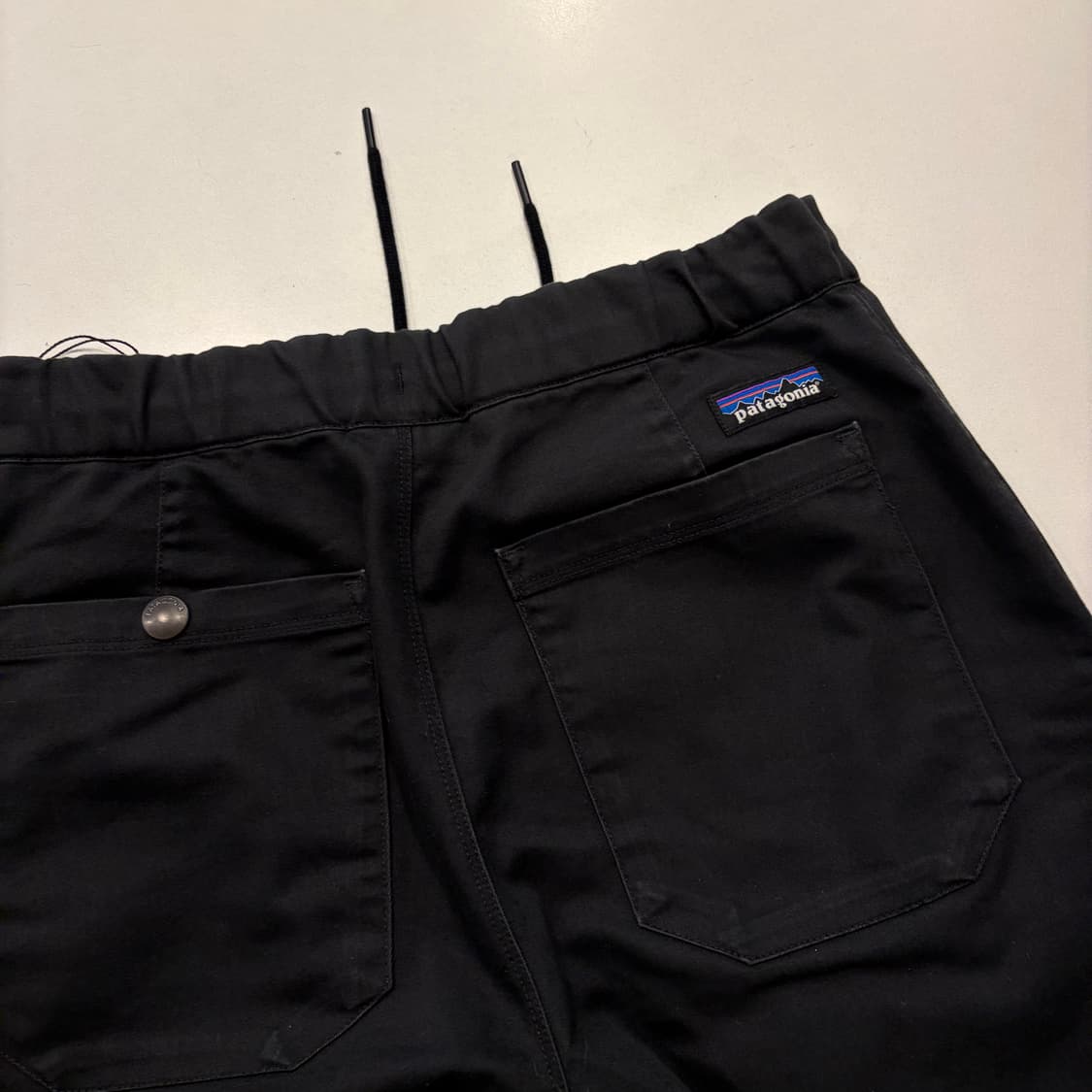 [XS] 파타고니아 히든포켓 블랙 조거 팬츠 D464 상품이미지3